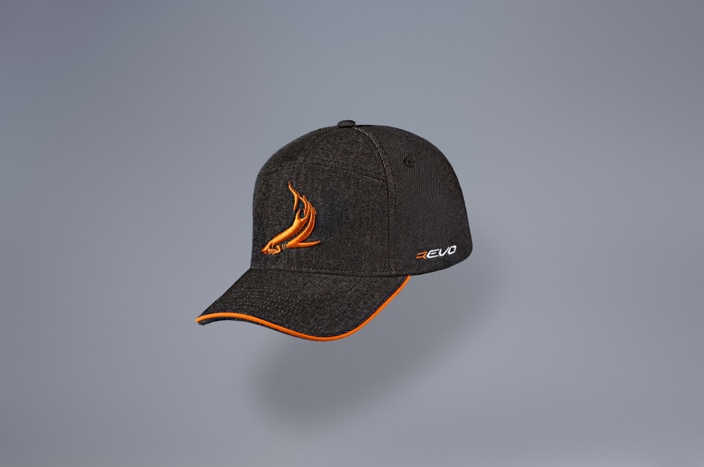 Бейсболка TOPCAR DESIGN Black / Orange Line