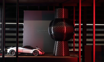 Ваза цилиндр+сфера ECLIPSE